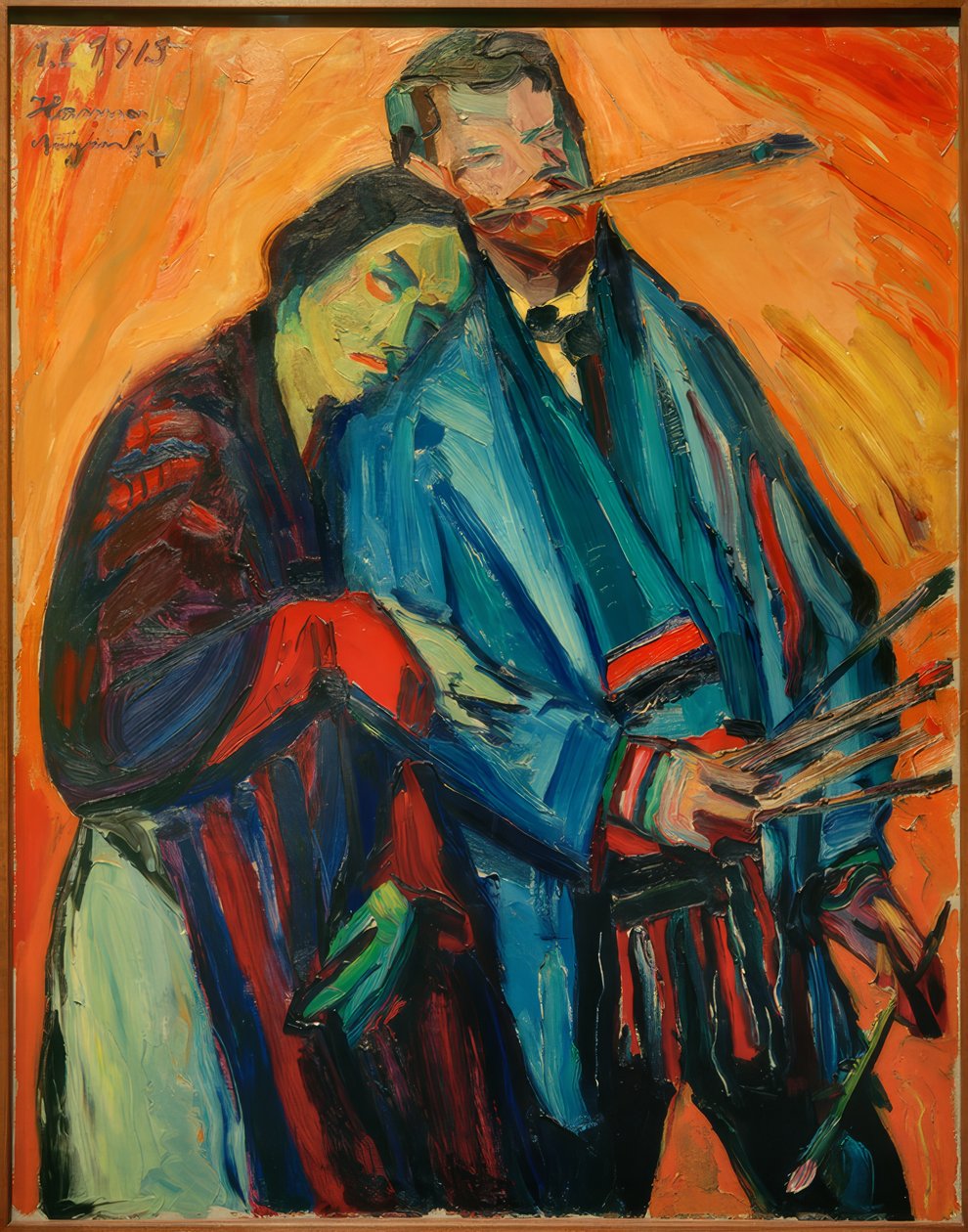 Farewell by Peter August Böckstiegel