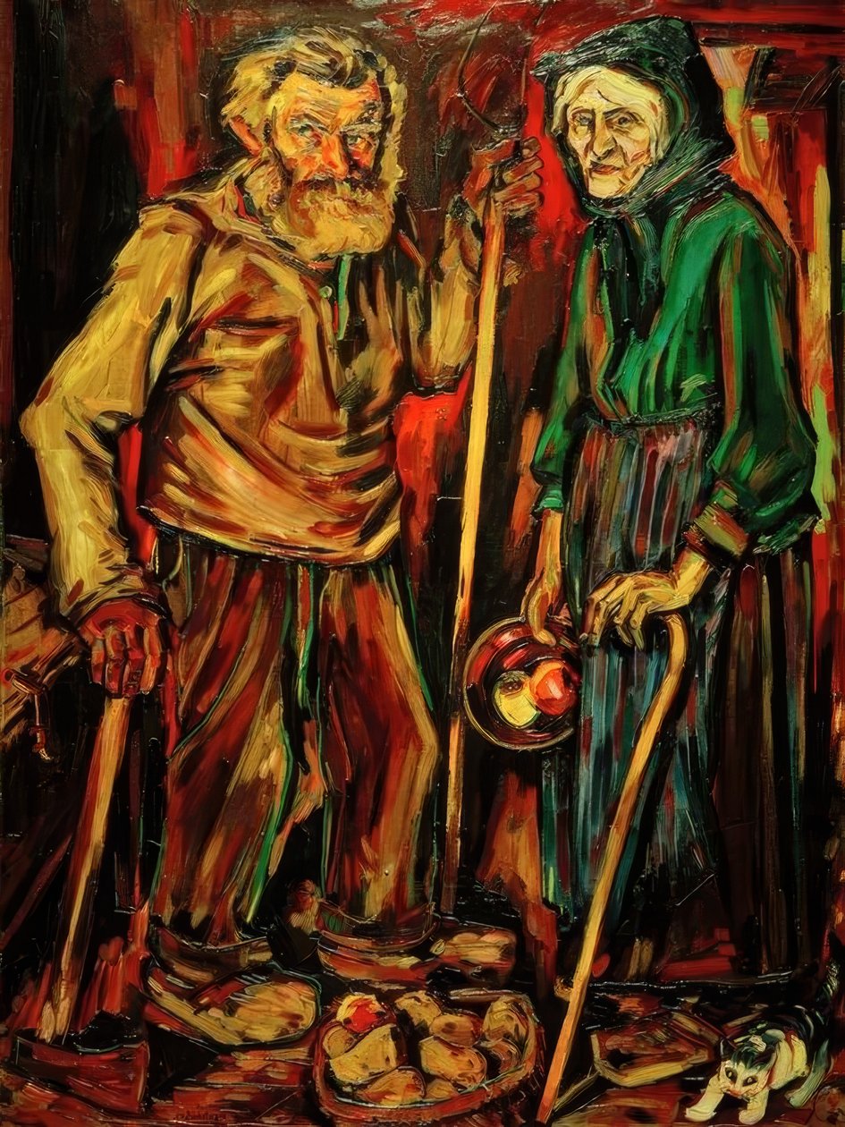 My Parents by Peter August Böckstiegel
