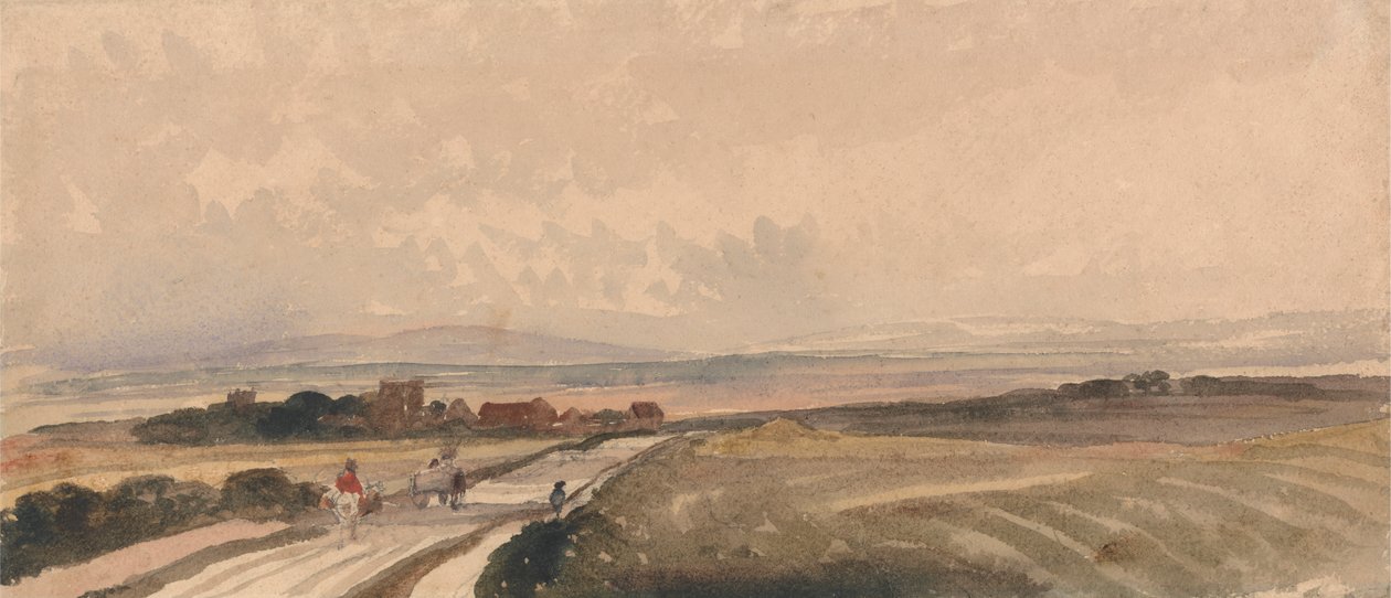 A Yorkshire Road by Peter DeWint