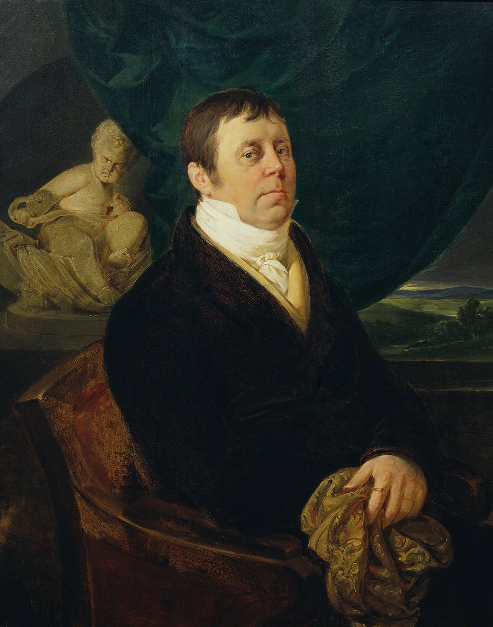 Portrait of a Doctor by Peter Fendi