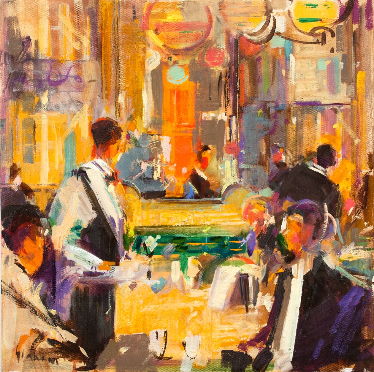 At The Ivy by Peter Graham (Contemporary)
