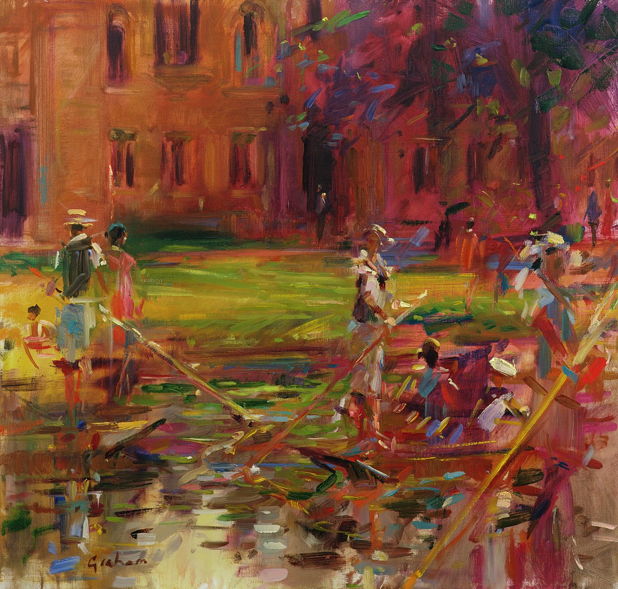 Boating by Peter Graham (Contemporary)
