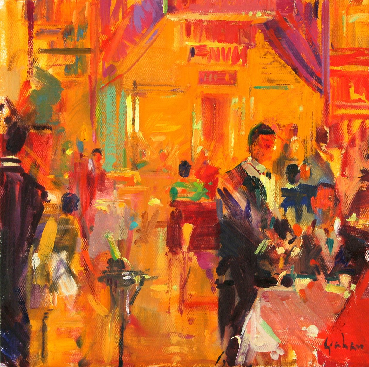 Claridges by Peter Graham (Contemporary)