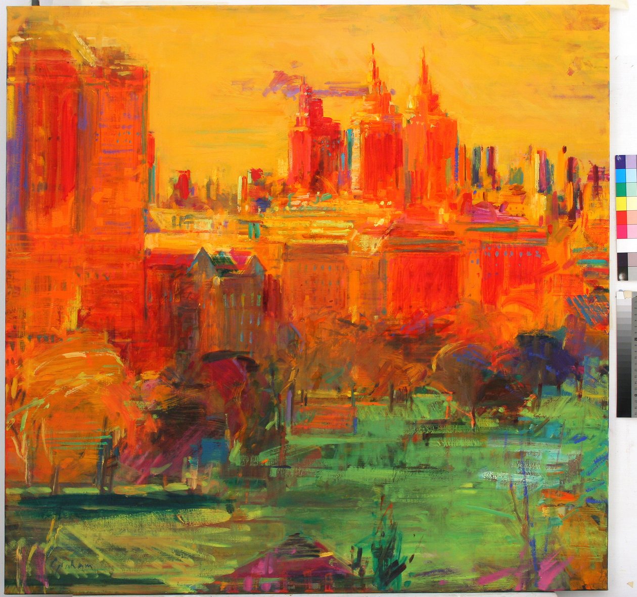 The Upper West Side by Peter Graham (Contemporary)