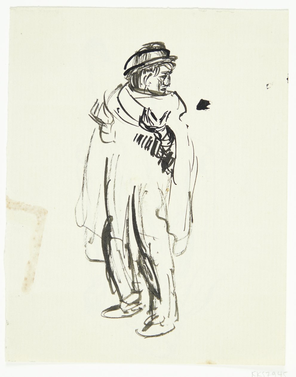 Italian peasant by Peter Hansen
