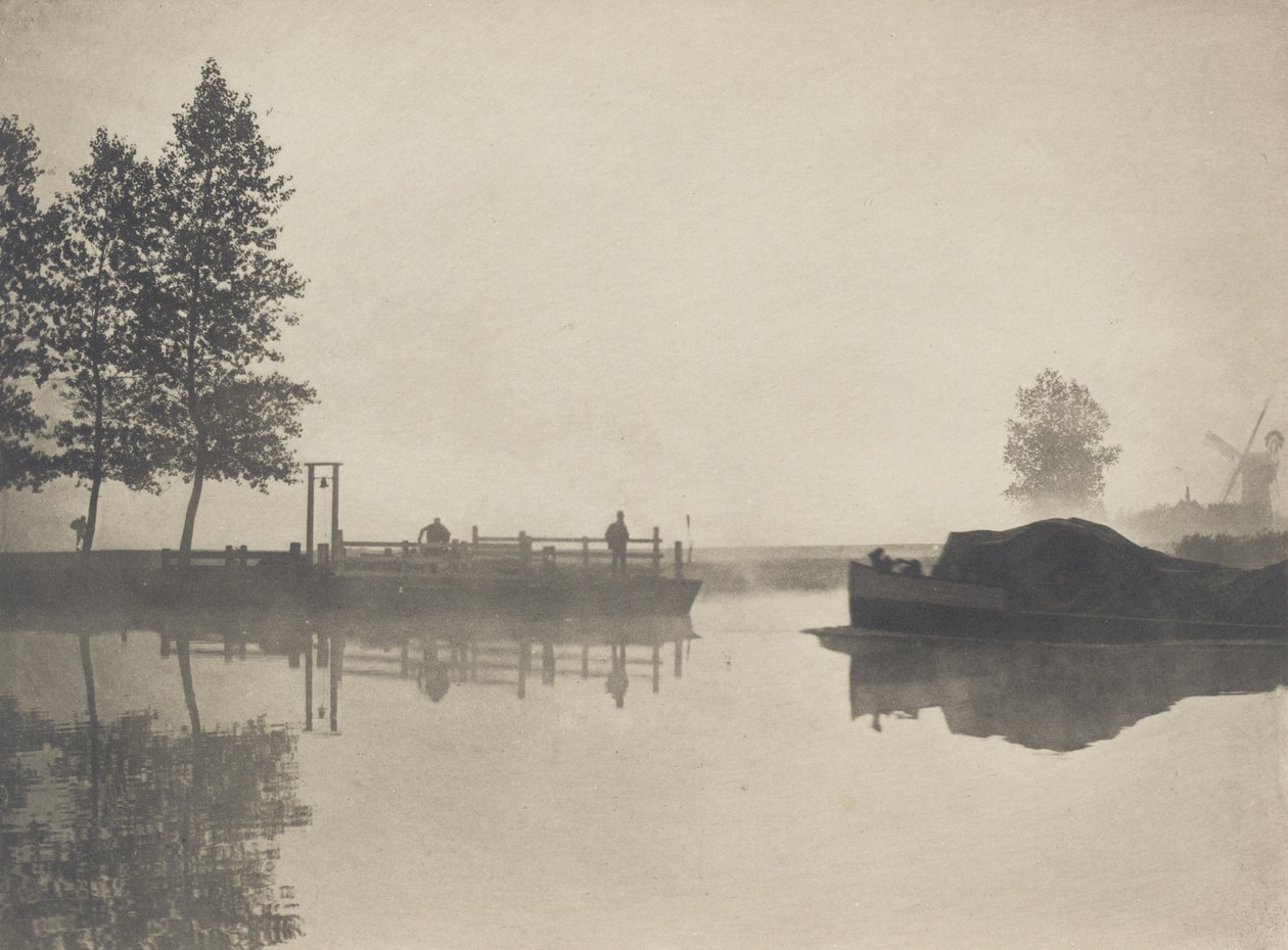 Buckenham Ferry by Peter Henry Emerson