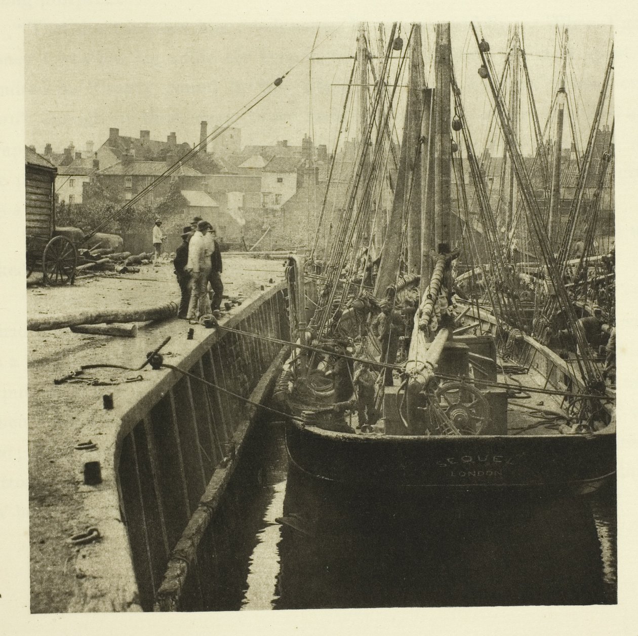 In Dock by Peter Henry Emerson