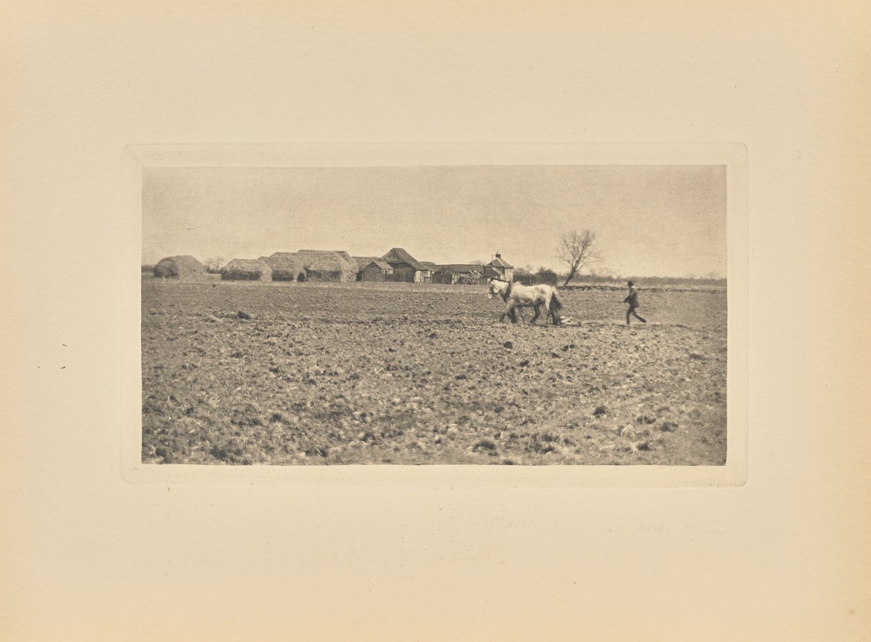 Marsh Farm in Early Spring by Peter Henry Emerson
