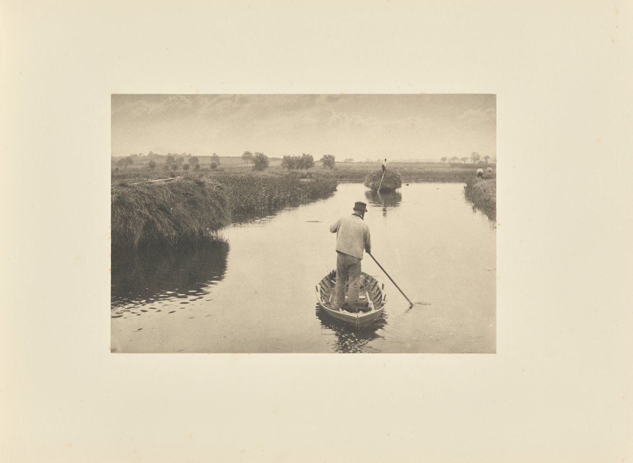 Quanting the Marsh Hay by Peter Henry Emerson
