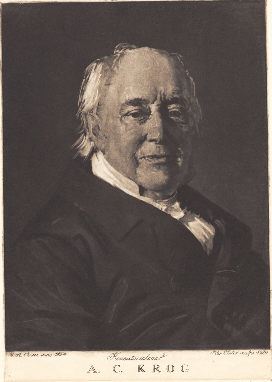 C. A. Krog by Peter Vilhelm Ilsted