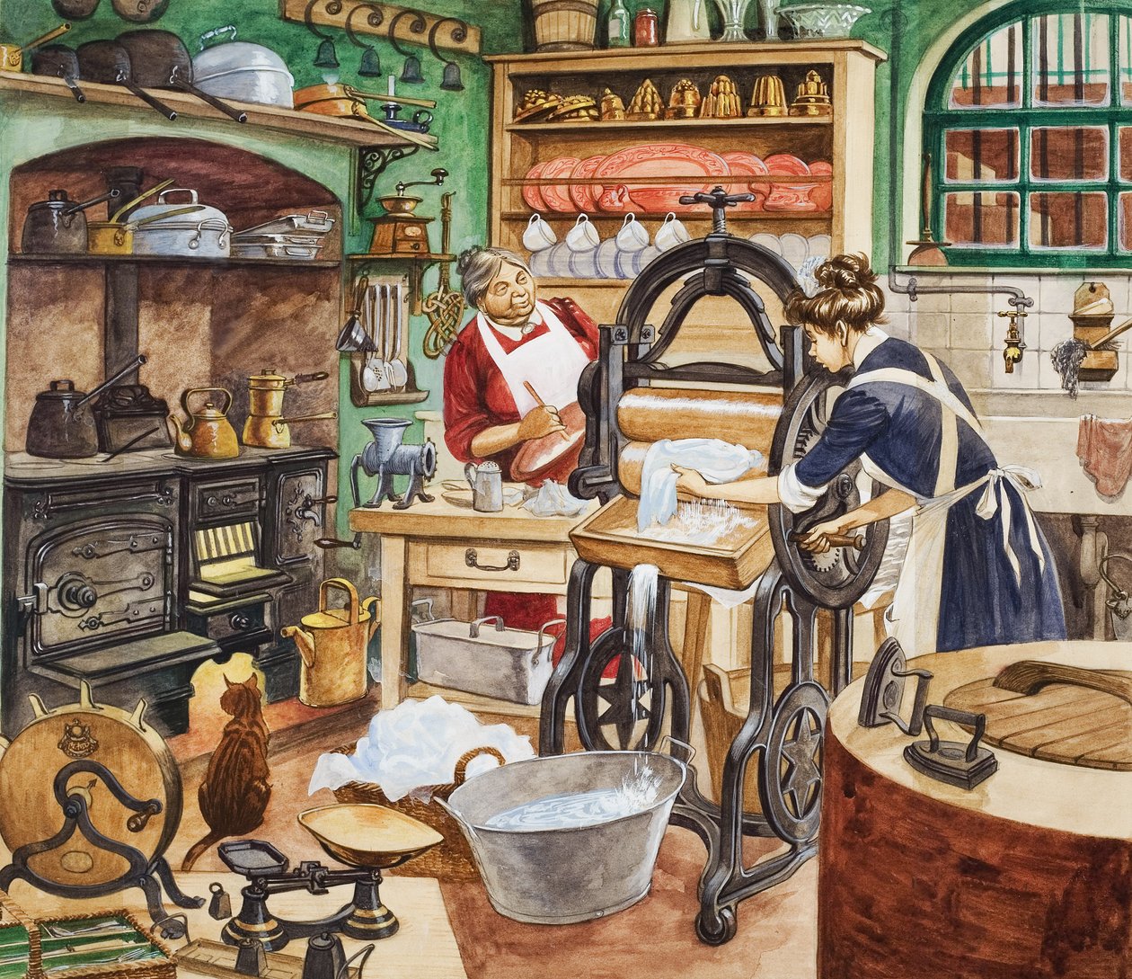 Nineteenth Century Kitchen by Peter Jackson