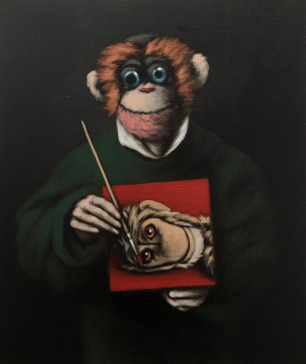 Monkey Painter by Peter Jones