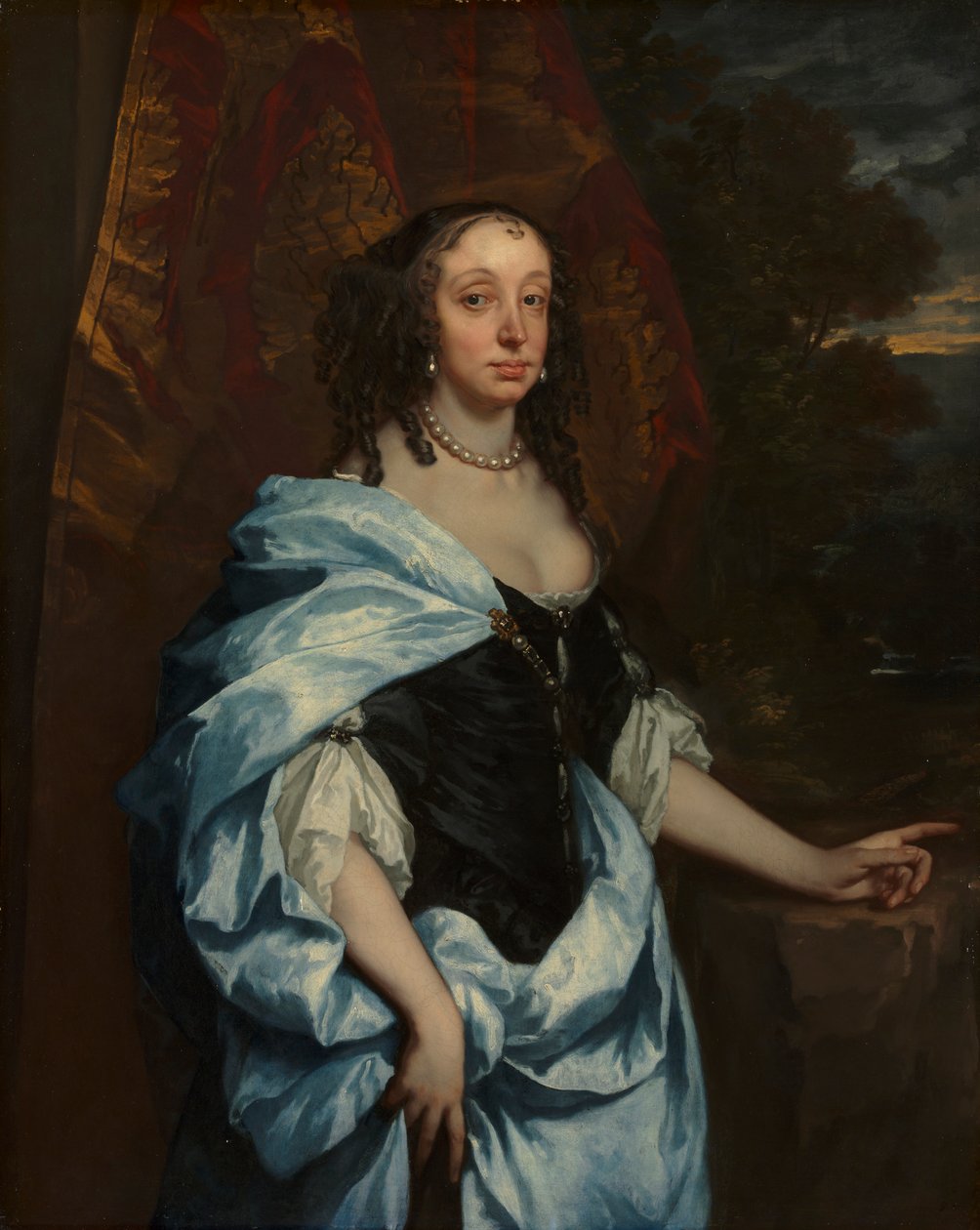 Portrait of Mrs. Leneve, c. 1657 by Peter Lely