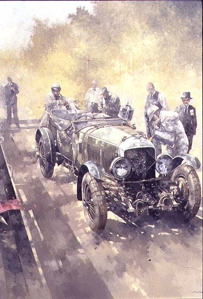 Pit Stop in the Sunlight by Peter Miller