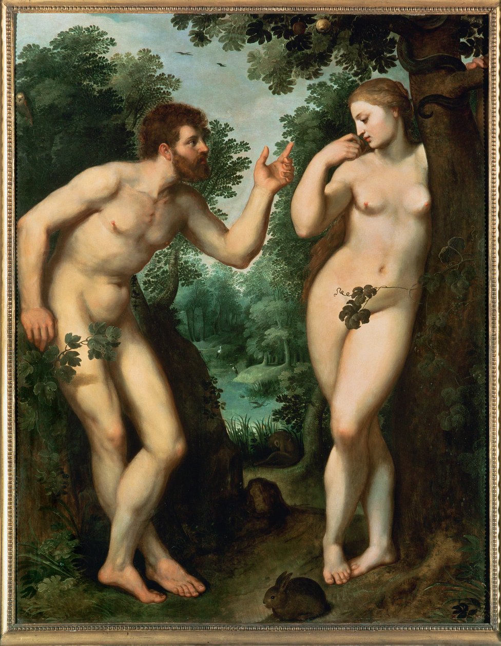 Adam and Eve by Peter Paul Rubens