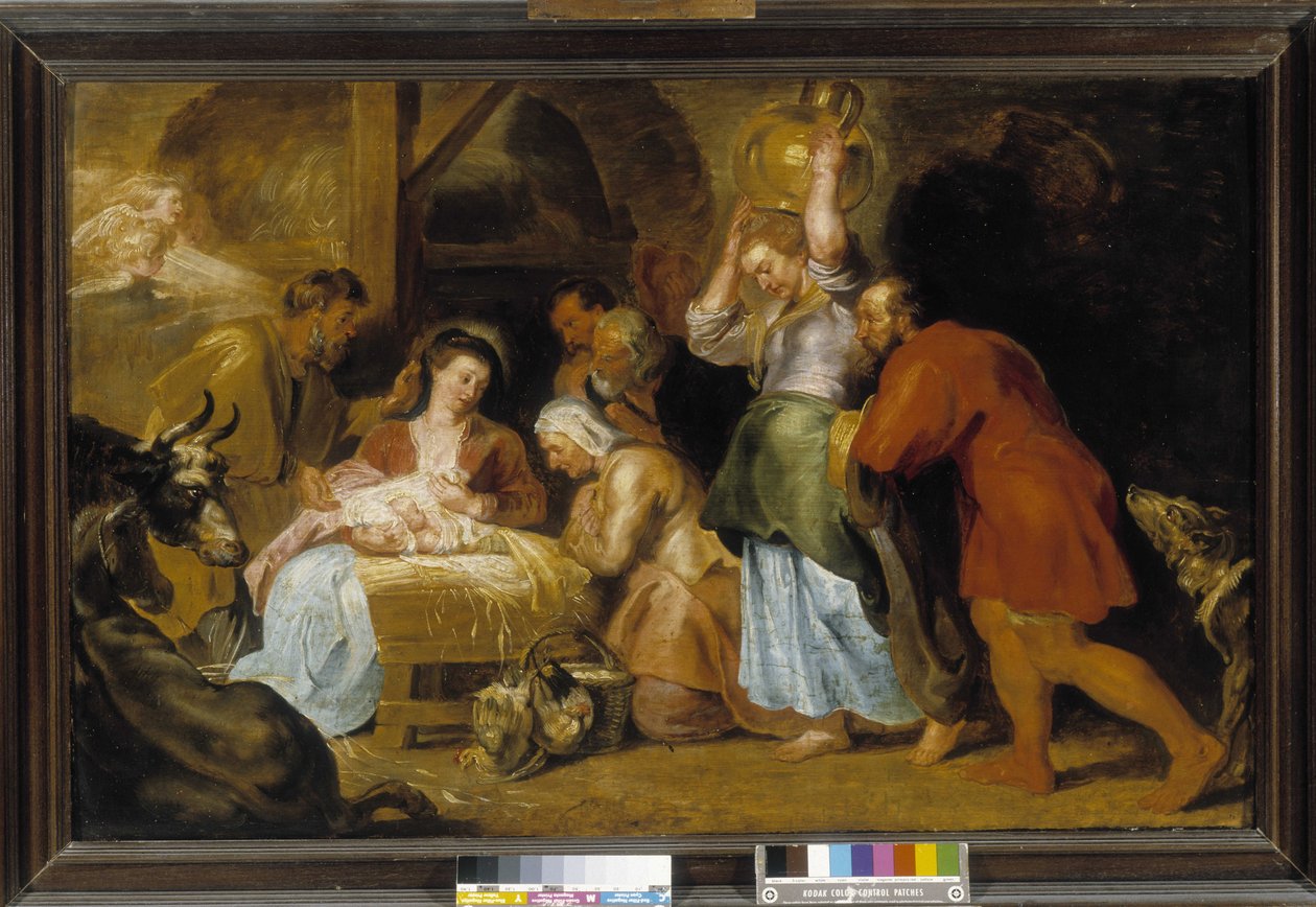 Adoration of the Shepherds by Peter Paul Rubens