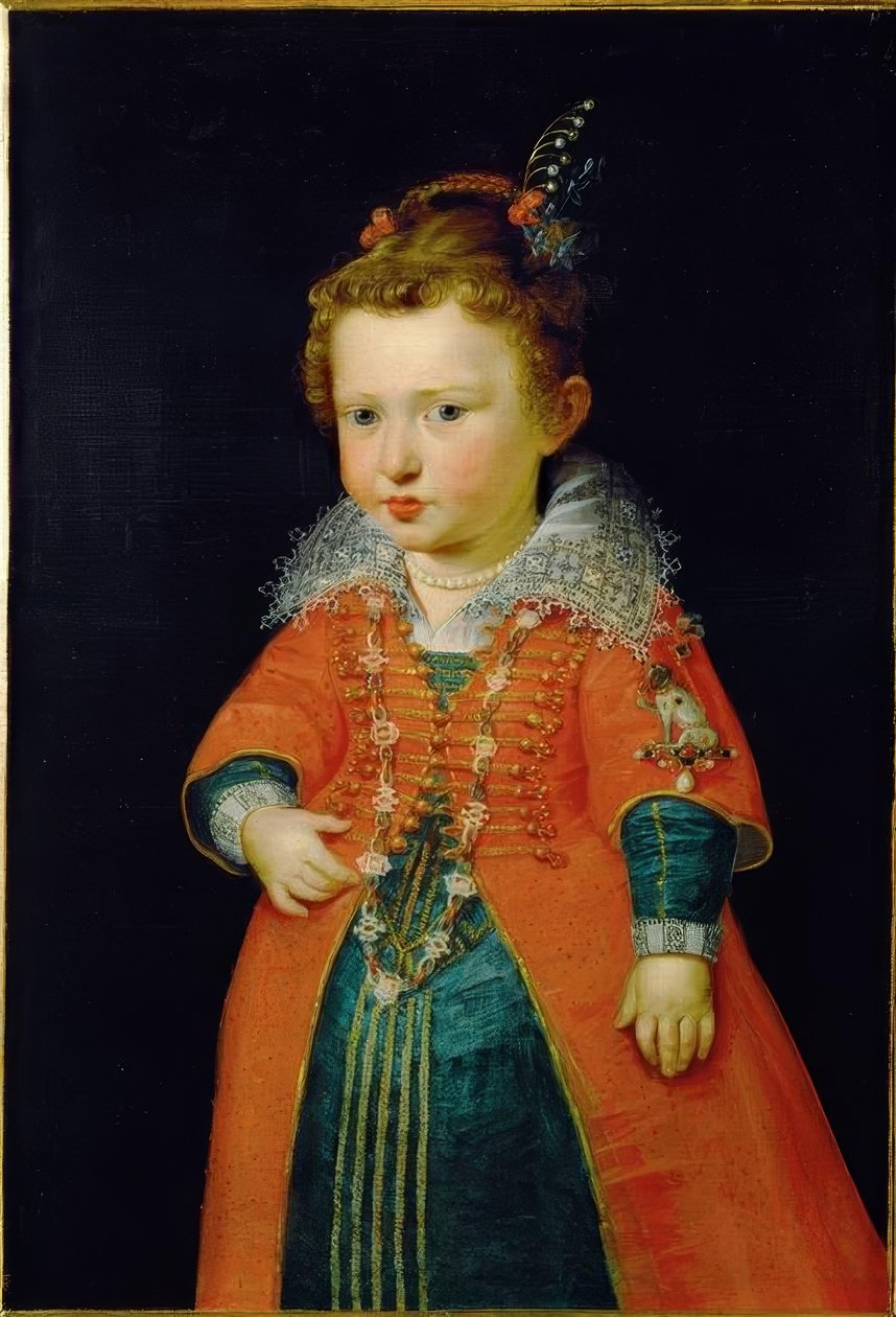 Portrait at the Age of Two Years by Peter Paul Rubens