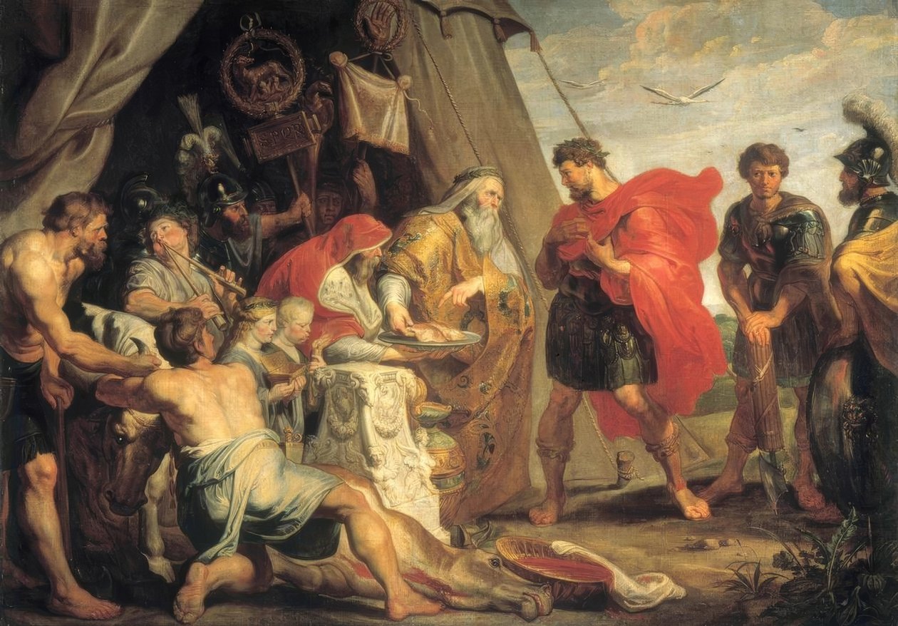 Interpreting the Omens by Peter Paul Rubens