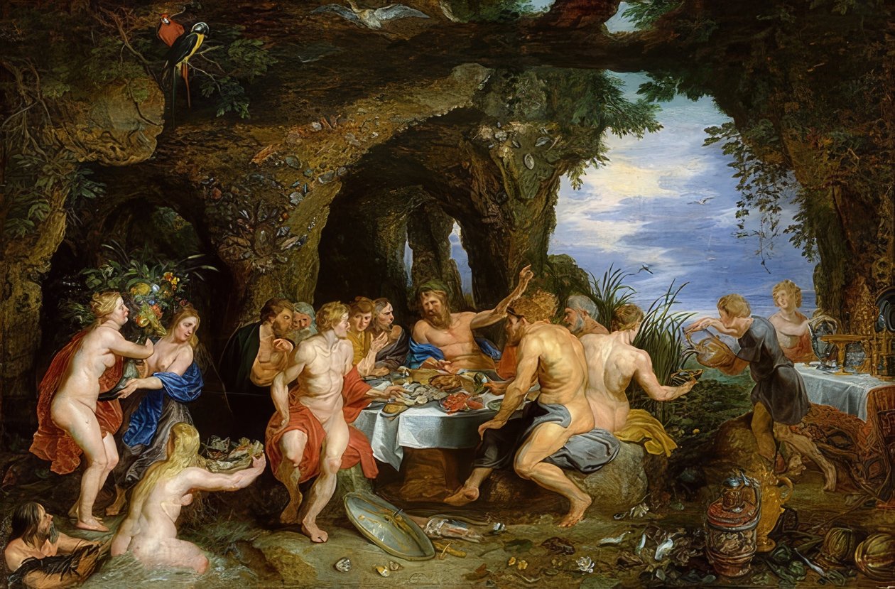The Feast of Acheloos by Peter Paul Rubens