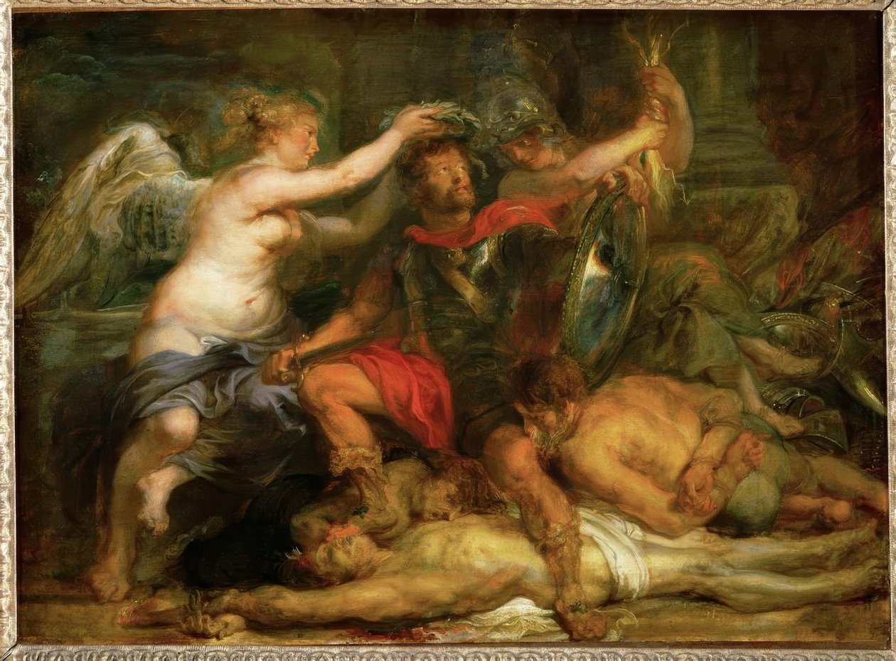 The Crowning of the Victor by Peter Paul Rubens