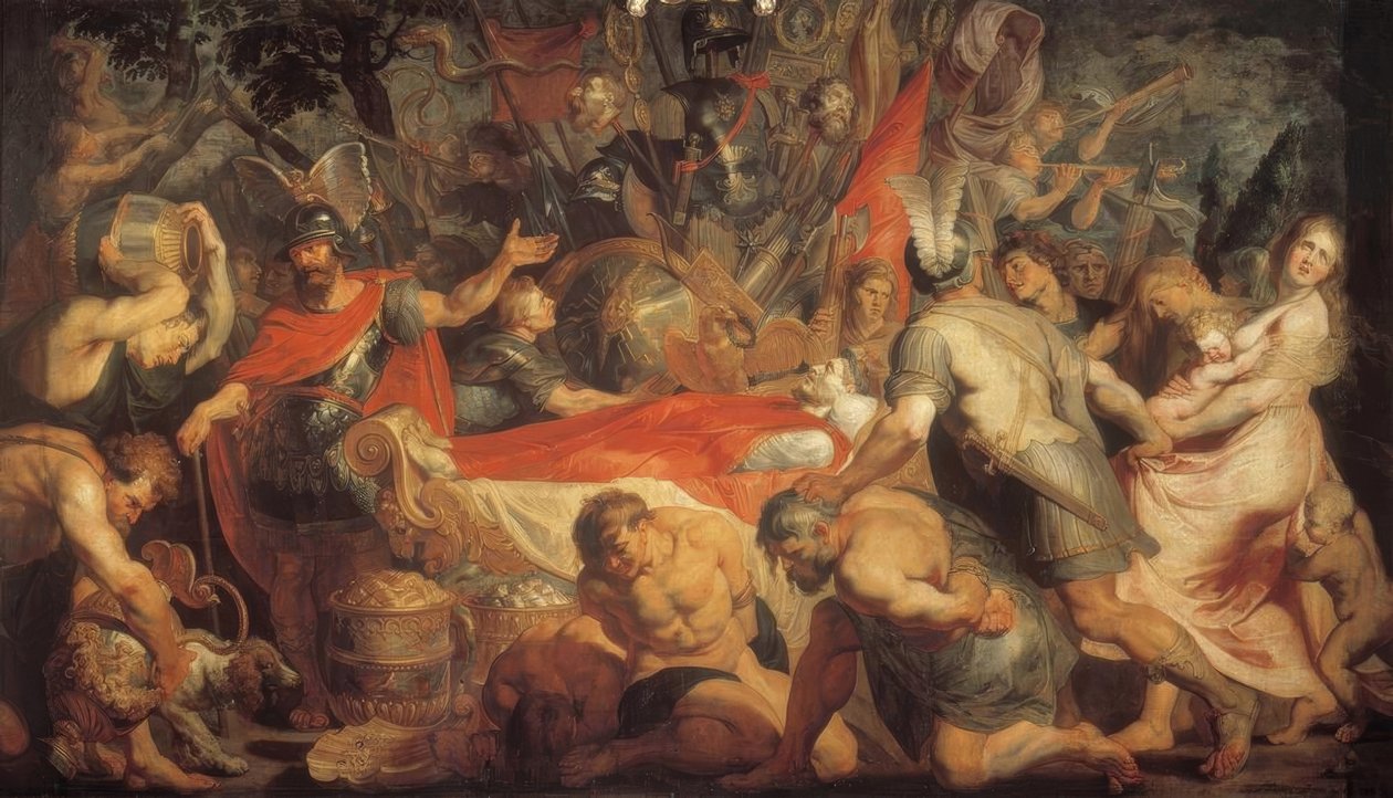 The Funeral of Decius Mus by Peter Paul Rubens