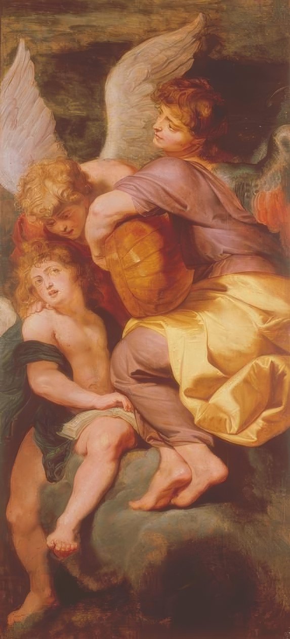 Three Musical Angels by Peter Paul Rubens