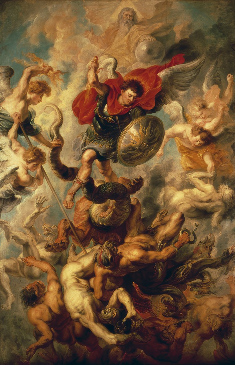 Fall of the Angels by Peter Paul Rubens