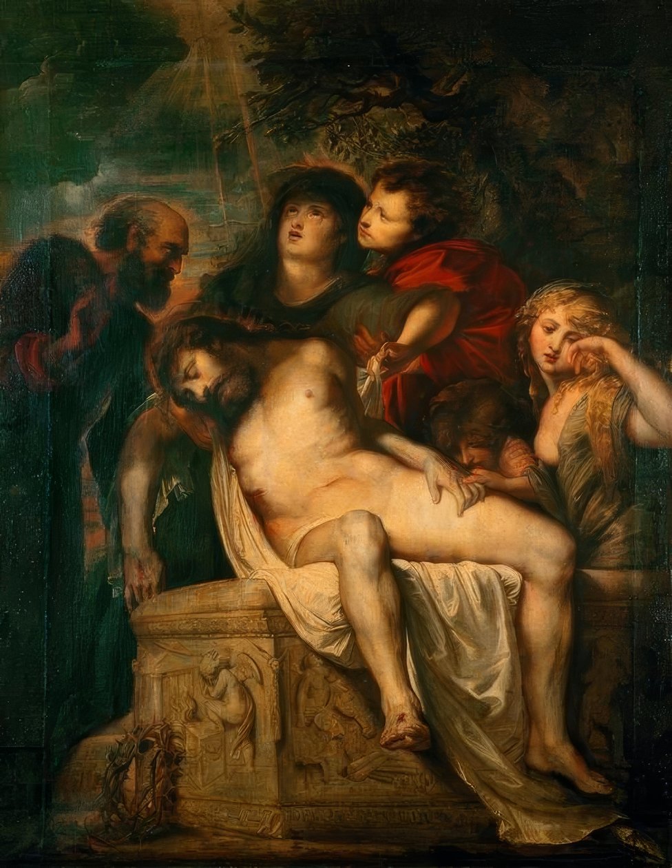 Burial of Christ by Peter Paul Rubens