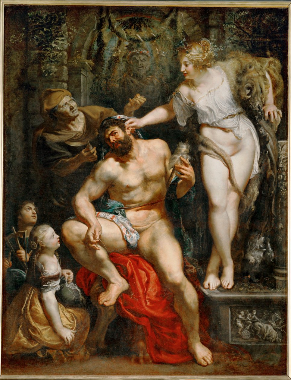 Hercules and Omphale by Peter Paul Rubens