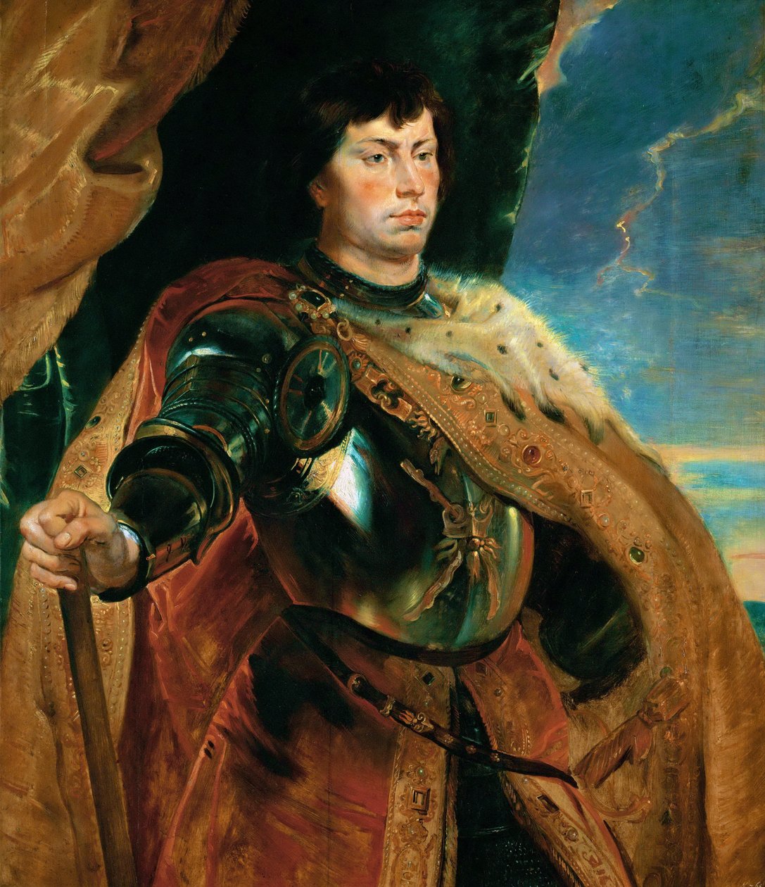 Portrait of Charles the Temerary by Peter Paul Rubens