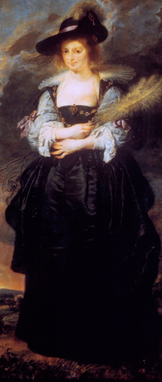 Portrait of Helena Fourment by Peter Paul Rubens