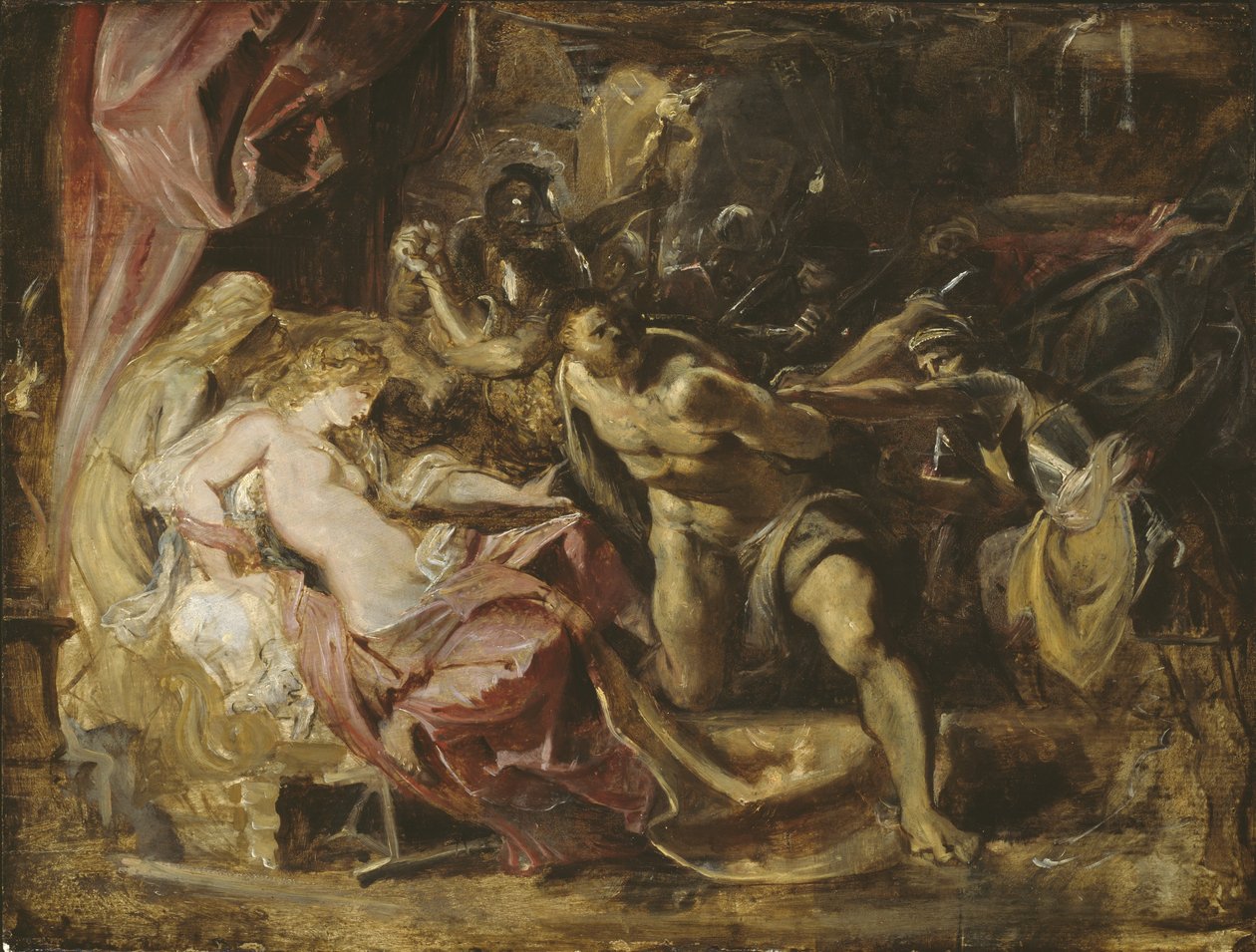The Capture of Samson by Peter Paul Rubens