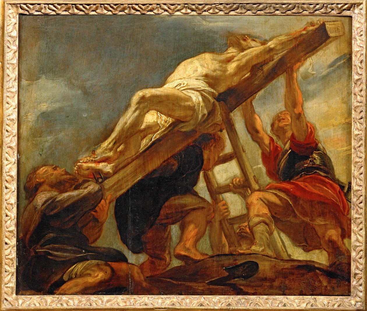 The Elevation of the Cross by Peter Paul Rubens