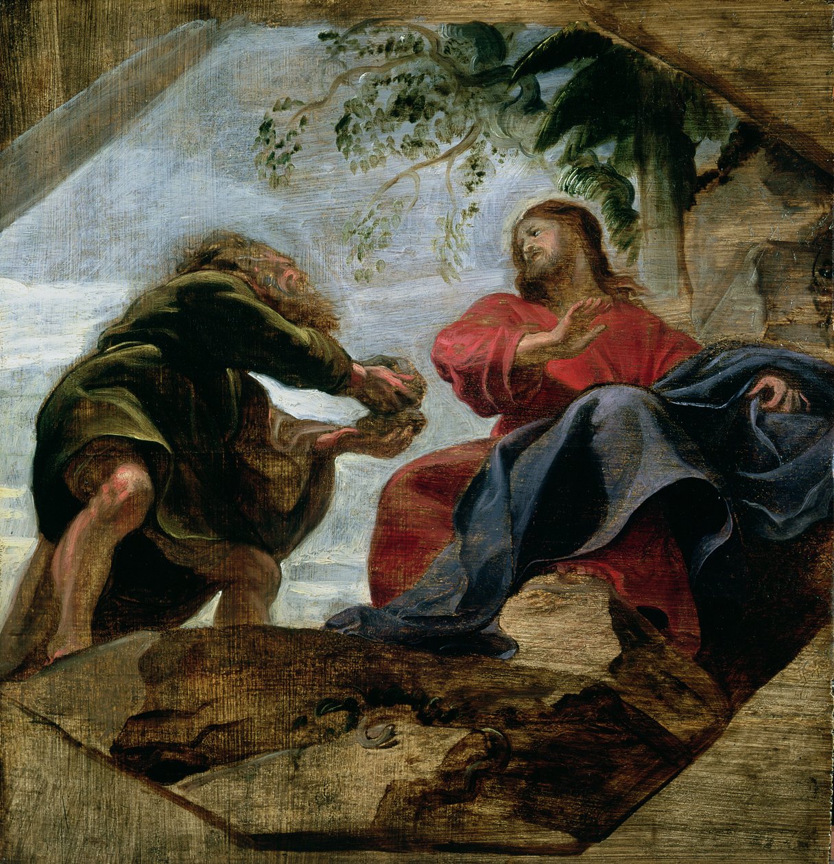 The Temptation of Christ by Peter Paul Rubens