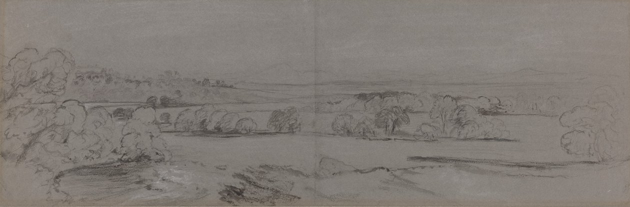 A View near Lowther by Peter de Wint