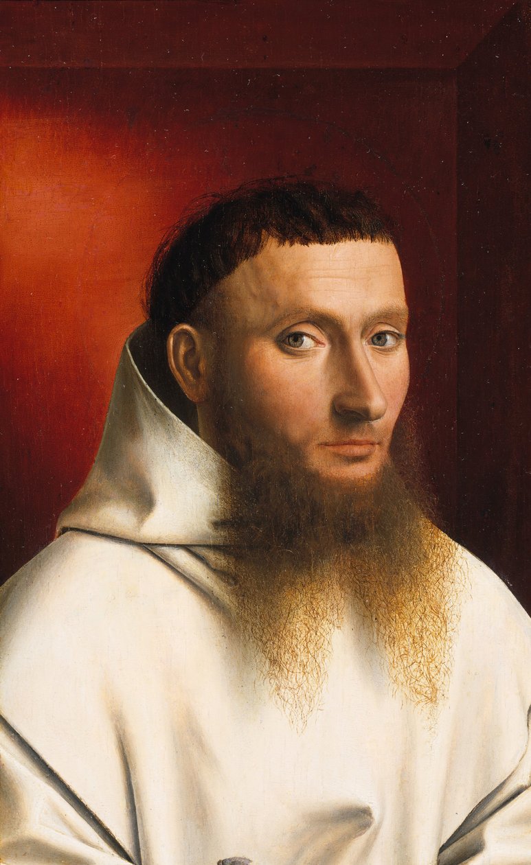 Portrait of a Carthusian by Petrus Christus