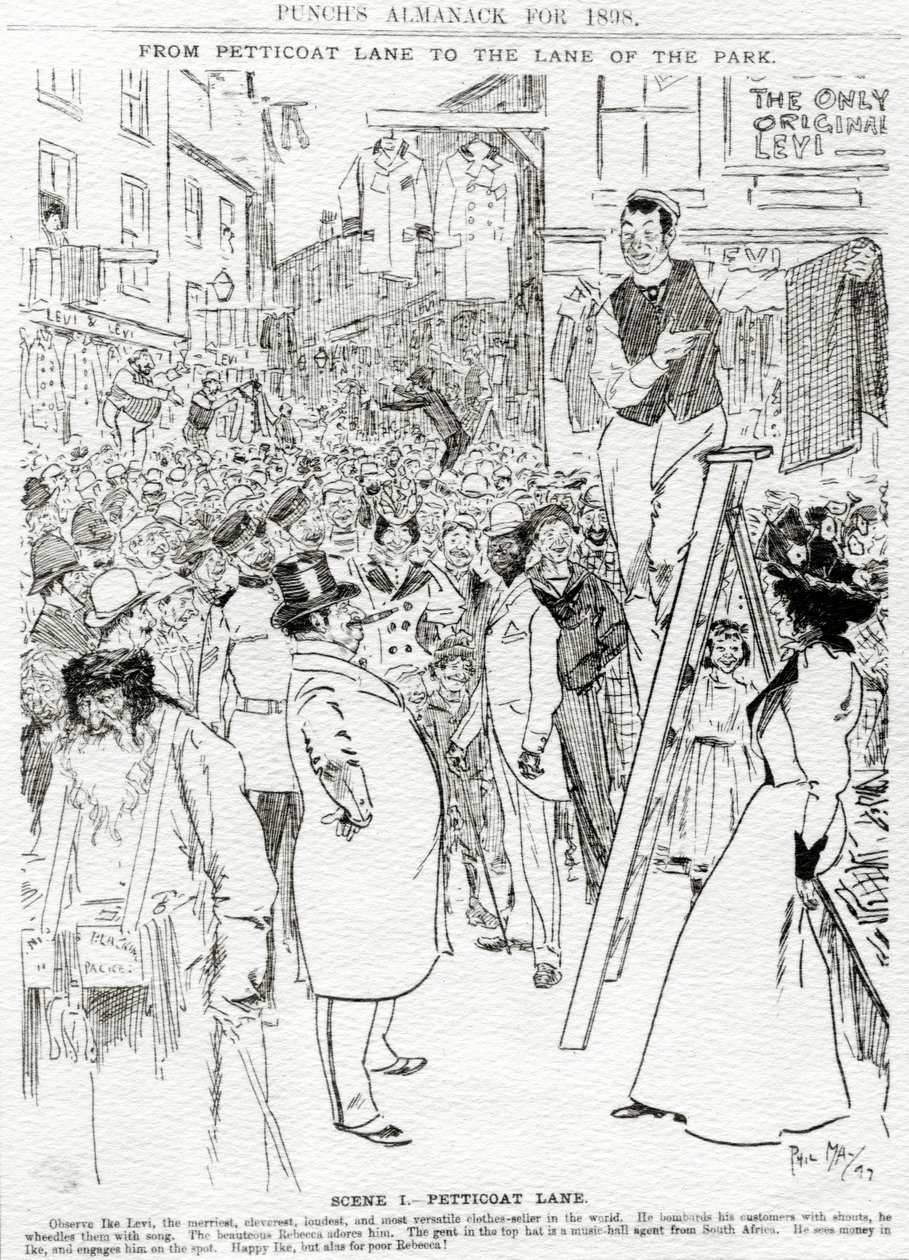 Scene I, Petticoat Lane, published in 
