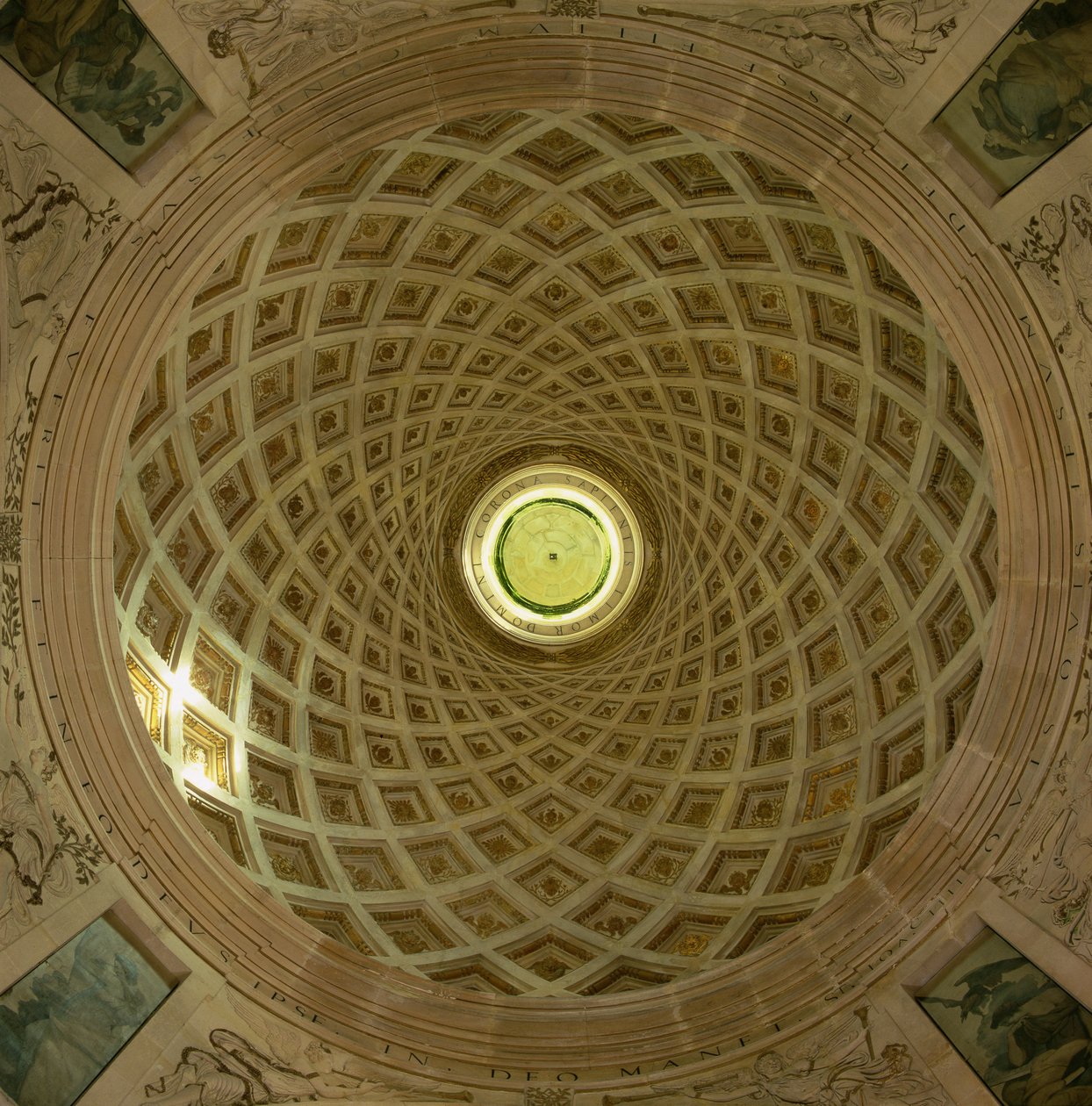 Coffered Ceiling of the Chapel by Philibert Delorme