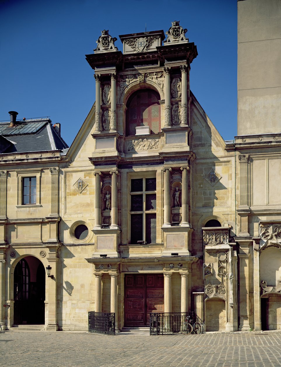 View of the Courtyard by Philibert Delorme