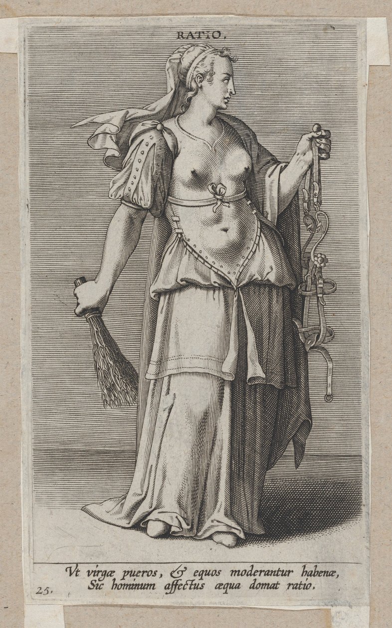 Ratio, from Prosopographia by Philip Galle
