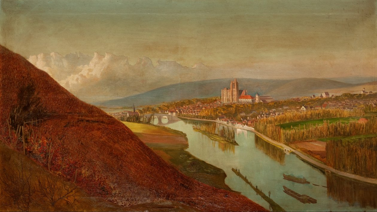Sens from the Vineyards by Philip Gilbert Hamerton