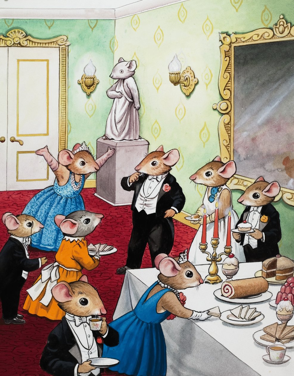 The Town Mouse and the Country Mouse by Philip Mendoza
