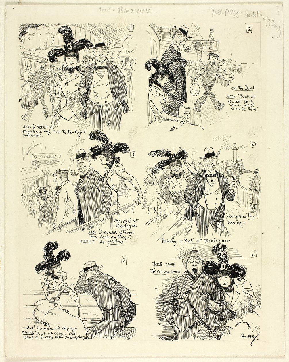 Arry and Arriet by Philip William May
