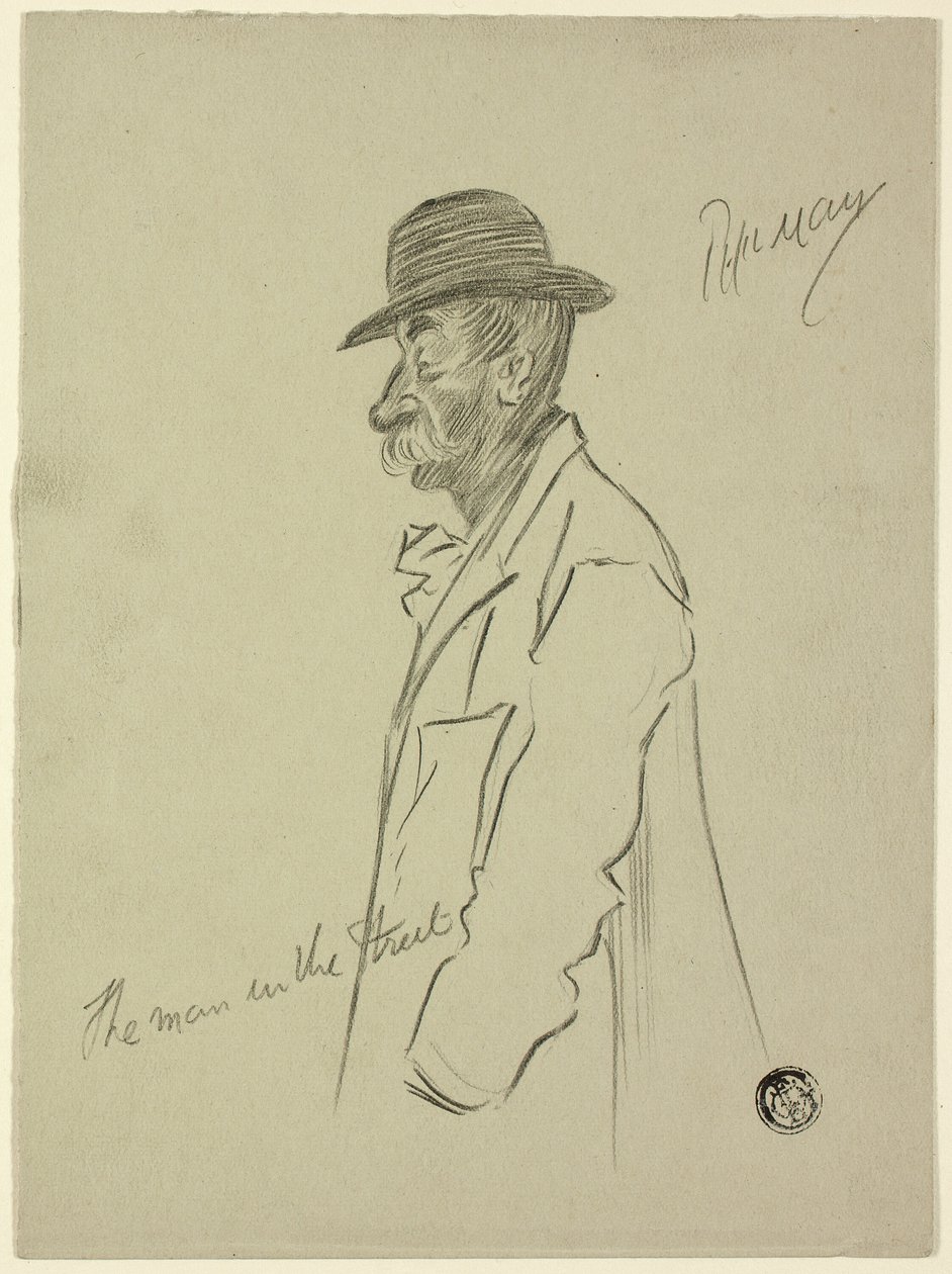 The Man in the Street by Philip William May
