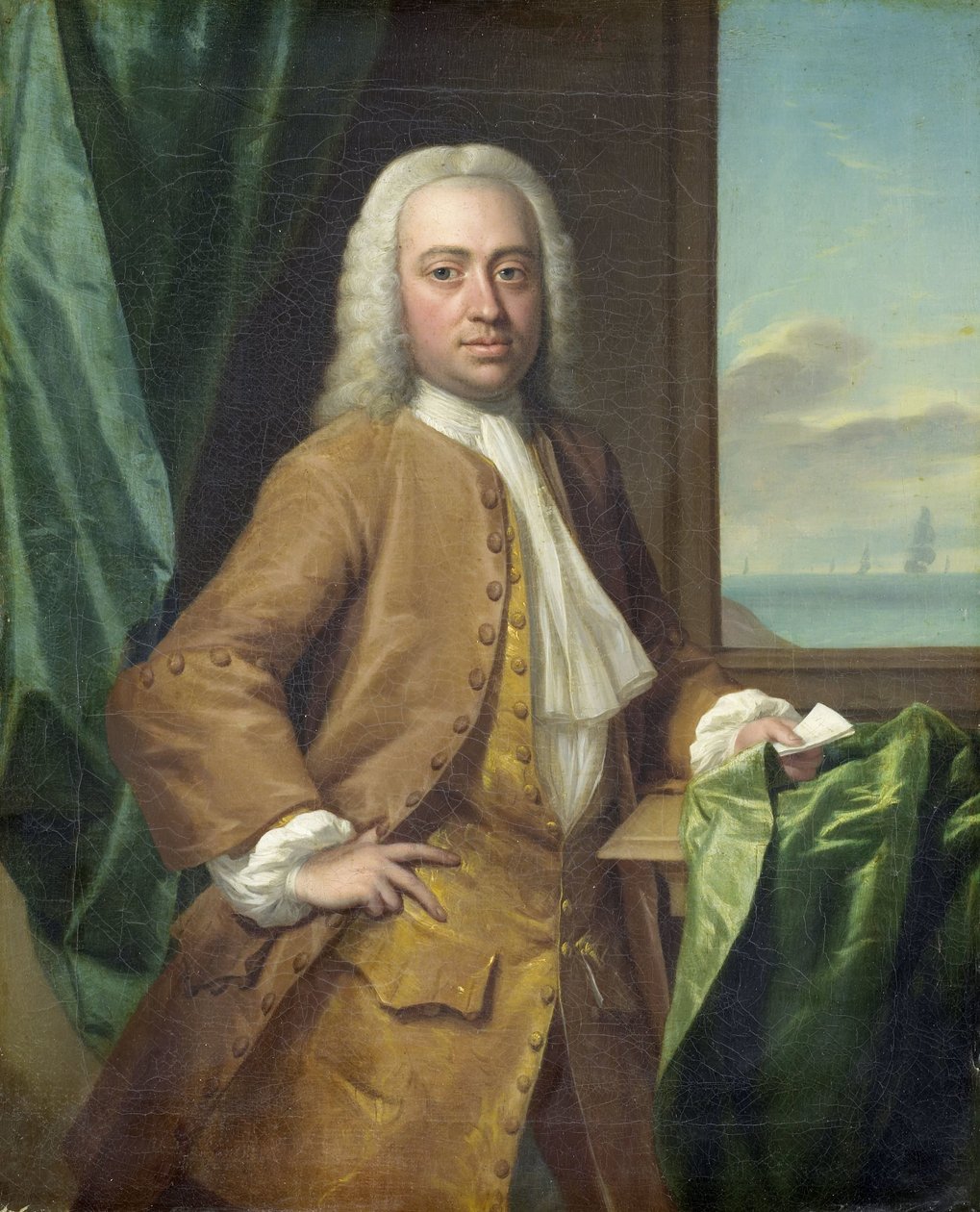 Isaac Parker (1702-55), Merchant of Middelburg by Philip van Dijk