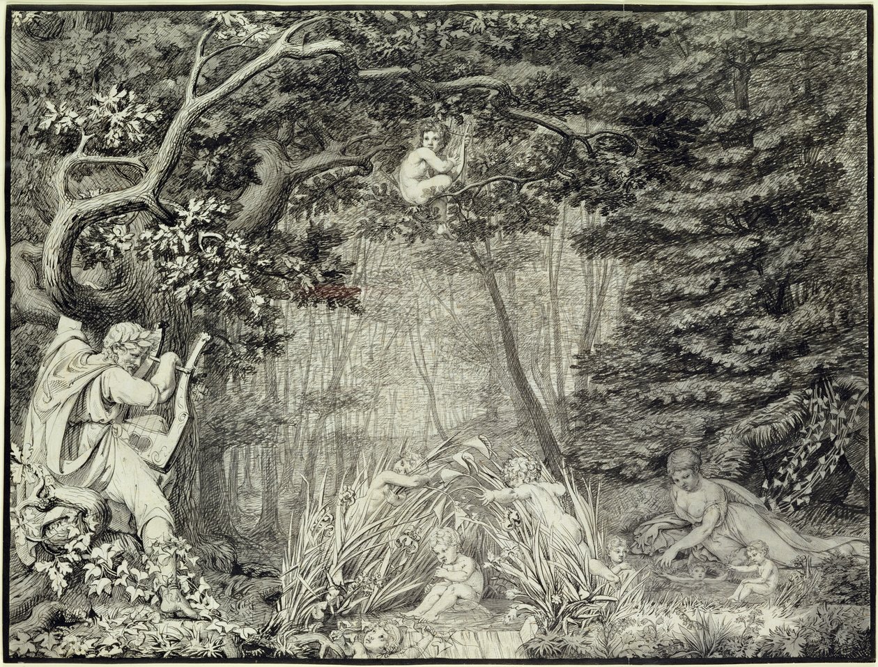 The Poet at the Spring by Philipp Otto Runge