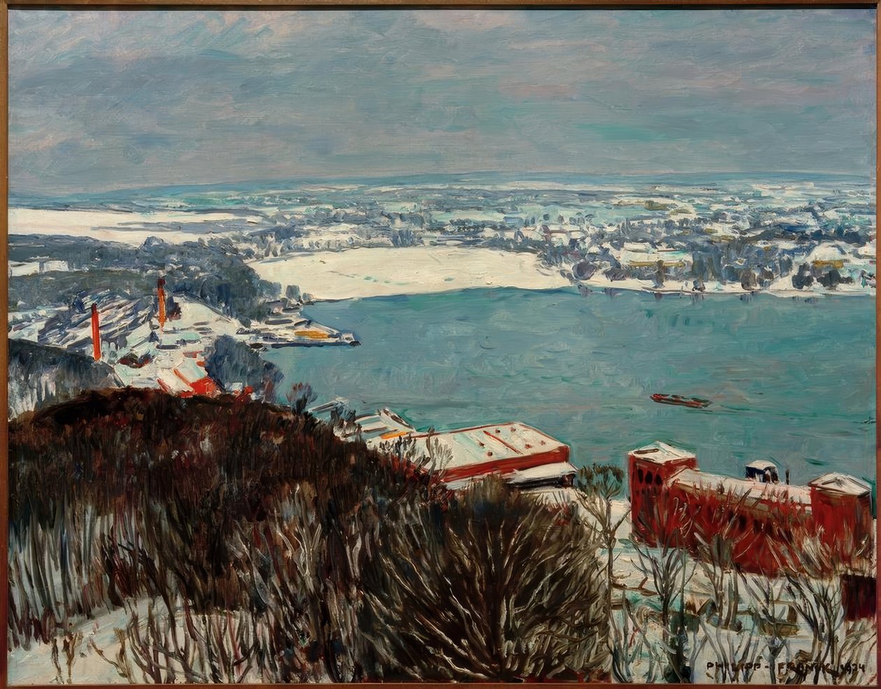View of Tornow by Philipp Franck