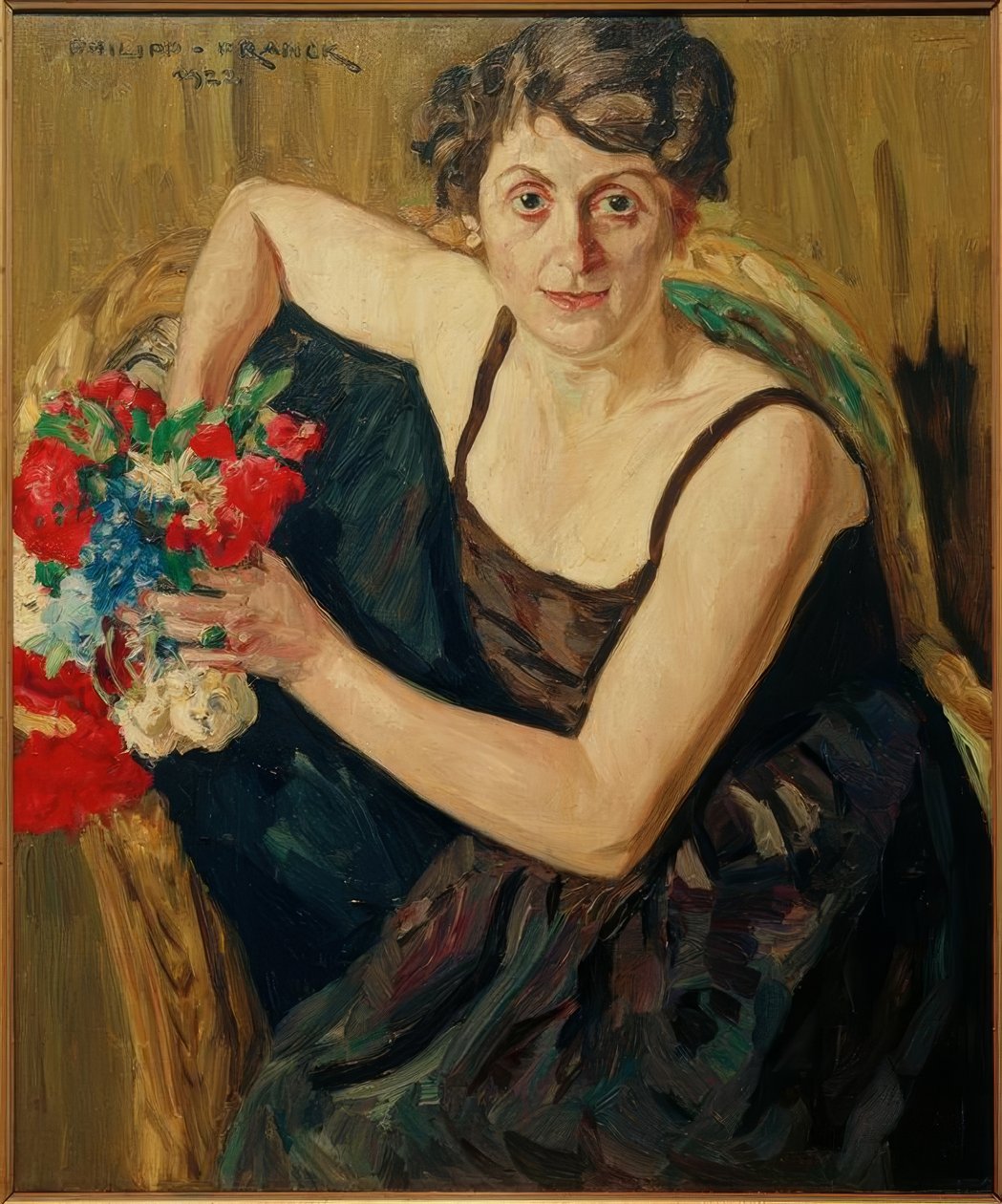 Portrait of a Lady by Philipp Franck