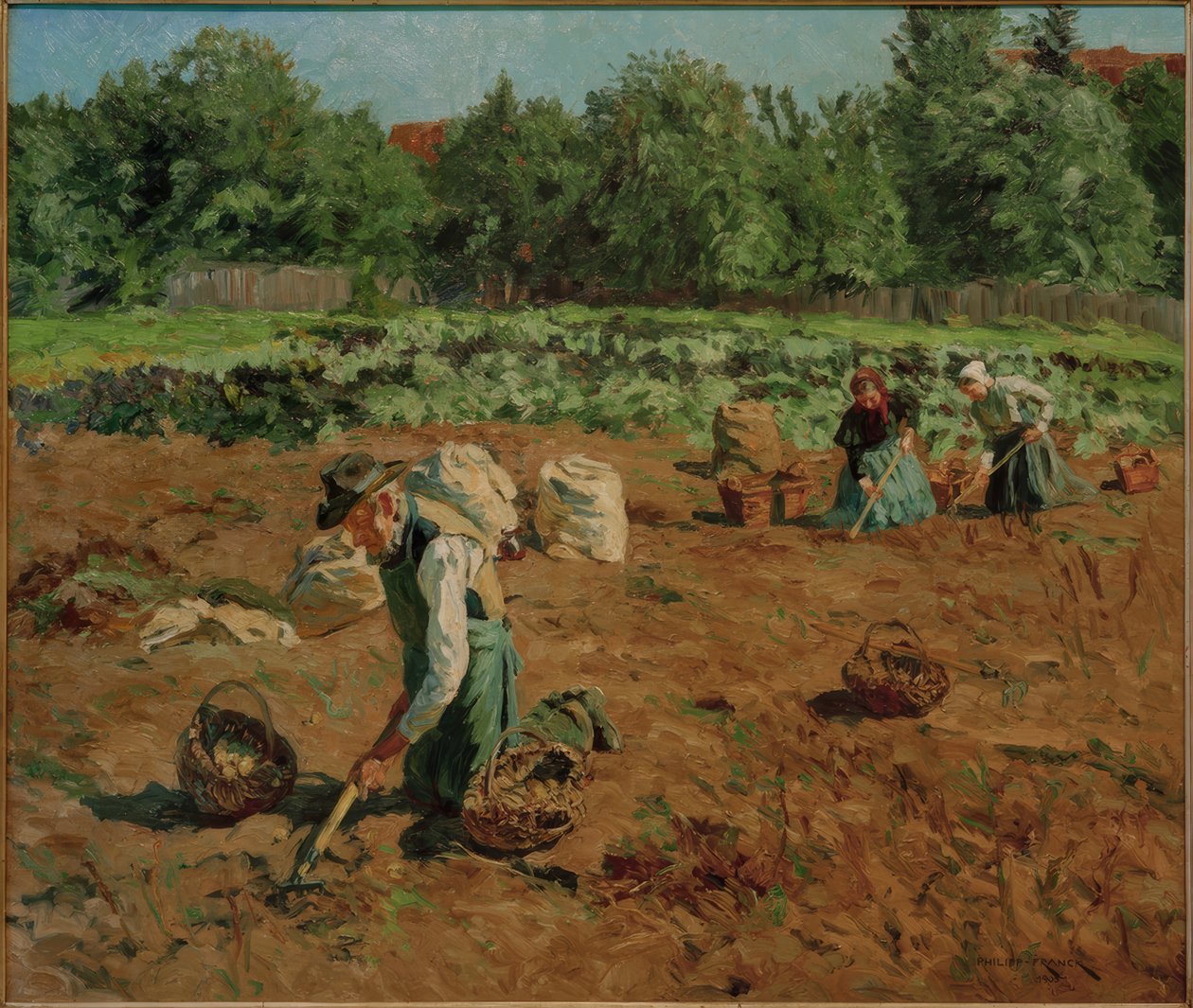 Potato Harvest by Philipp Franck