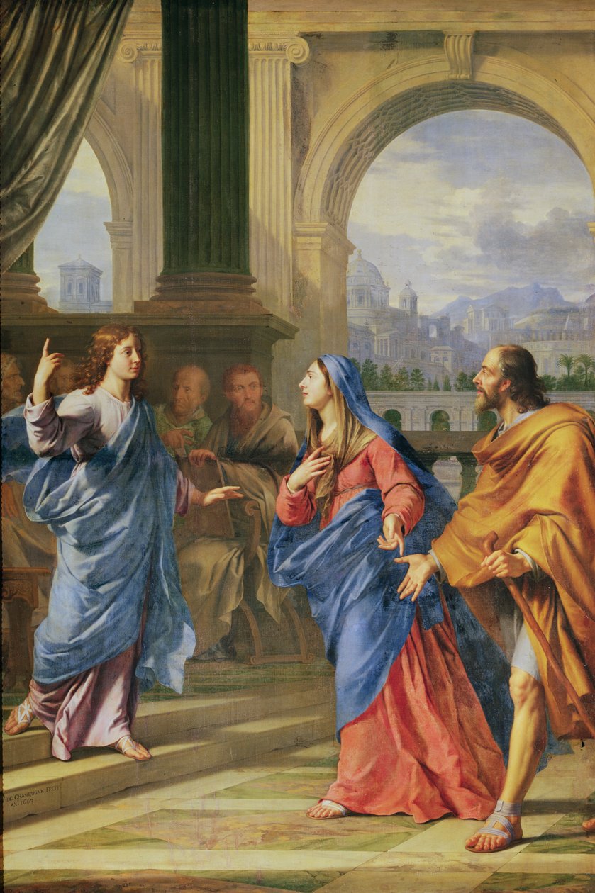 Jesus Among the Doctors, 1663 by Philippe de Champaigne